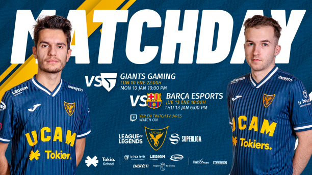UCAM Tokiers comienza la temporada de la Superliga de League of Legends